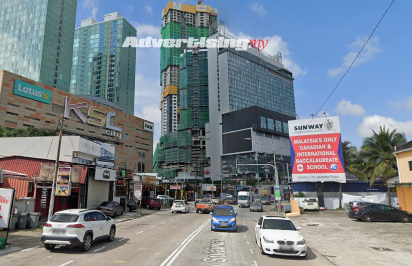 Billboard JALAN DATO SULAIMAN Johor Bahru Freestanding